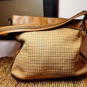 VTG Fossil Boho Shoulder Tote Bag ZB 2221